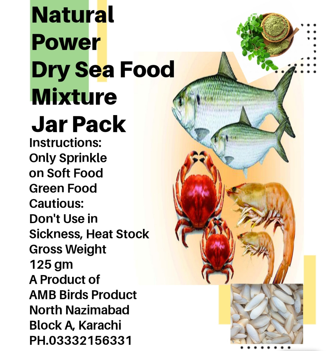 Natural Power Dry Sea Food Mixture