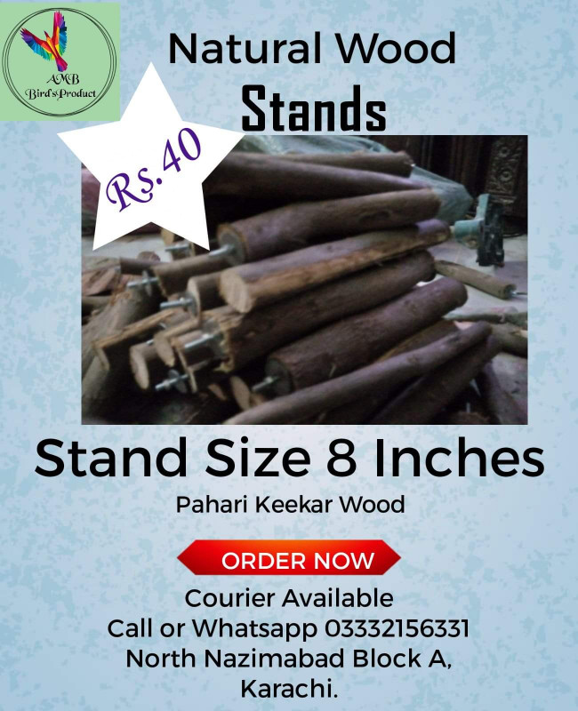 Natural Wood Stands